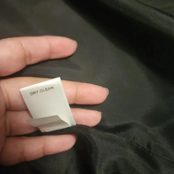 Banana Republic 100% Silk Mini Dress Blue & Black Chain Print Pockets Size 4 - Picture 4 of 13